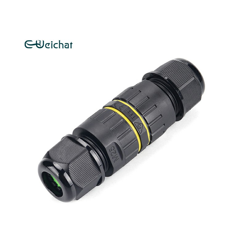 Led Light Connector 4 5Pin 40A IP68 Waterproof EW-M25