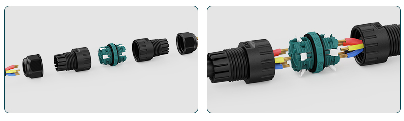 screwless cable connector