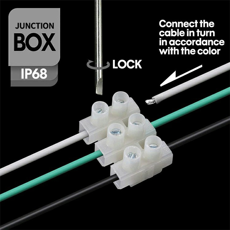 Large Junction Box 10 Way Custom Poles M2068XL-10T
